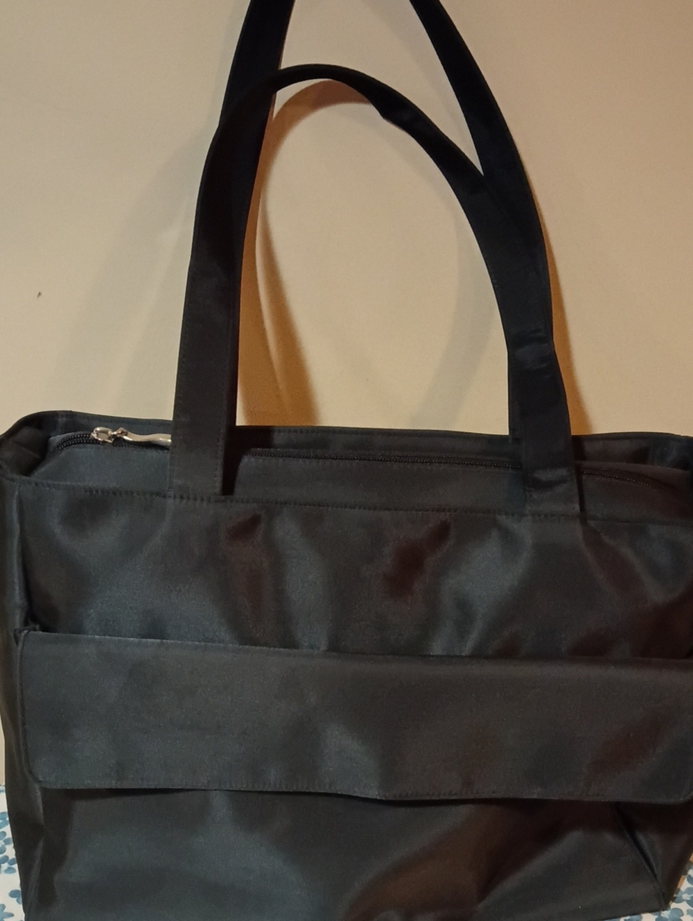 Amanda Smith Black Tote Bag